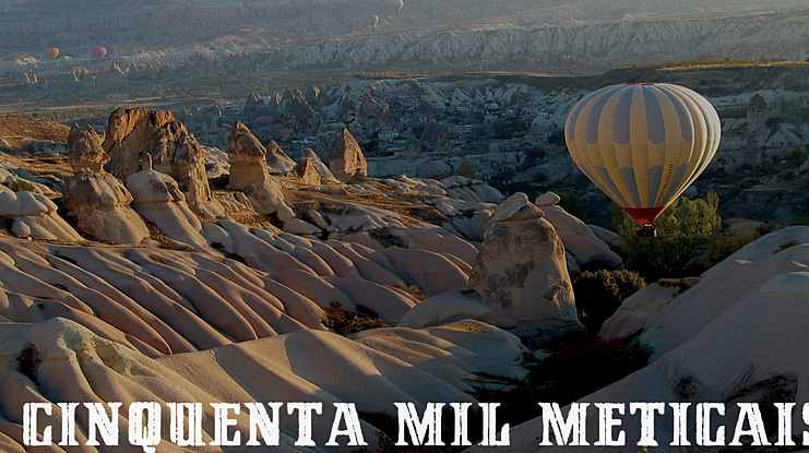 Cinquenta Mil Meticais Font