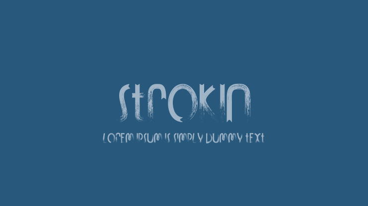 STROKIN Font
