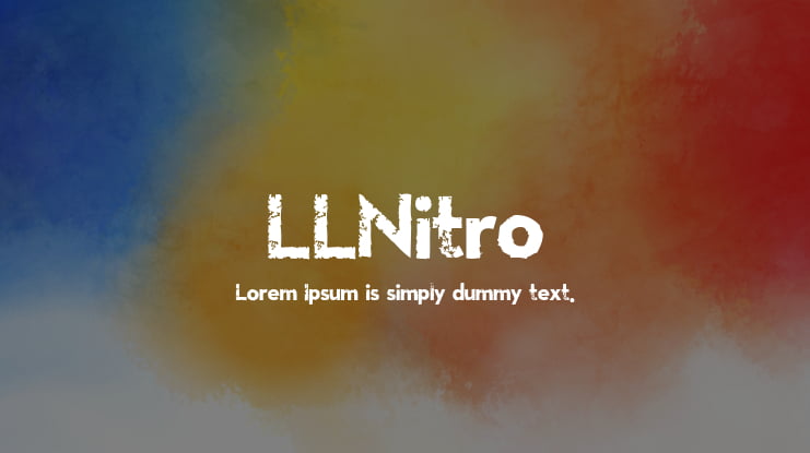 LLNitro Font