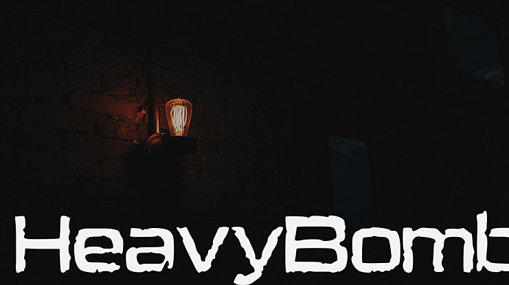 HeavyBomb Font