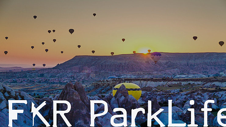 FKR ParkLife Font