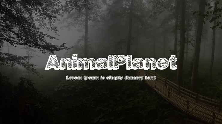 AnimalPlanet Font