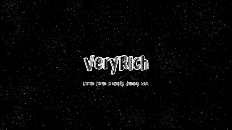 VeryRich Font