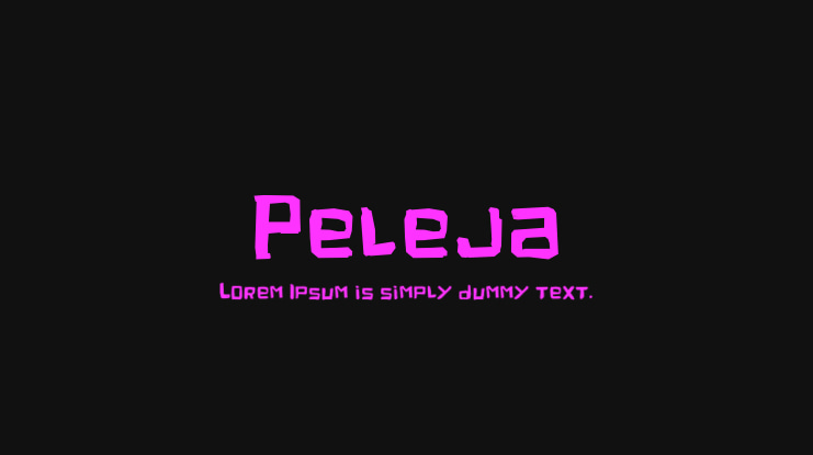Peleja Font