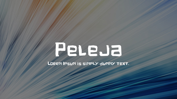 Peleja Font