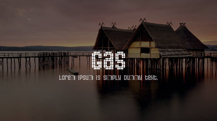 Gas Font