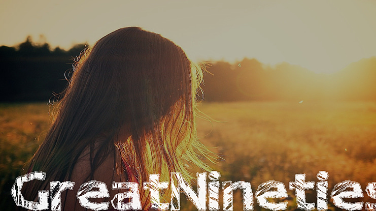 GreatNineties Font
