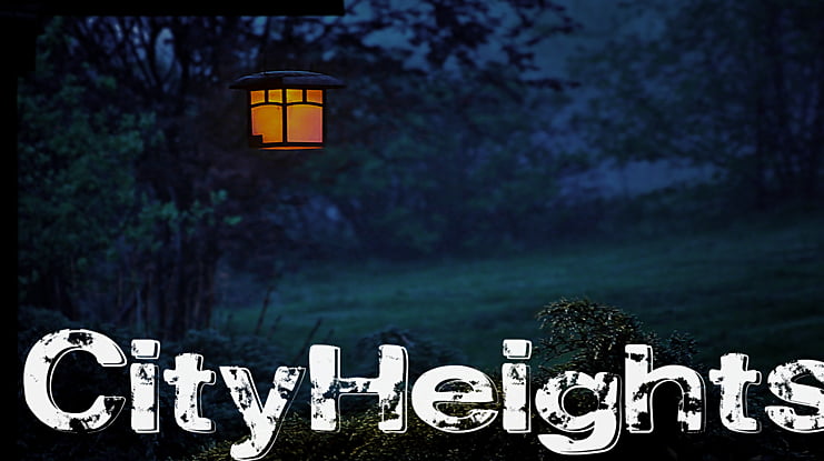 CityHeights Font