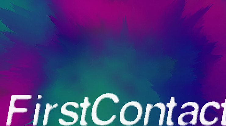 FirstContact Font