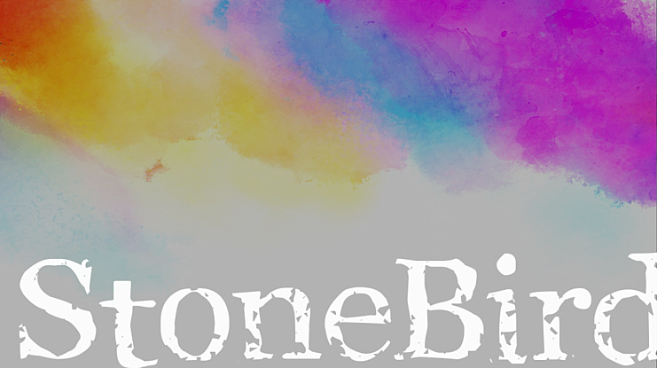 StoneBird Font