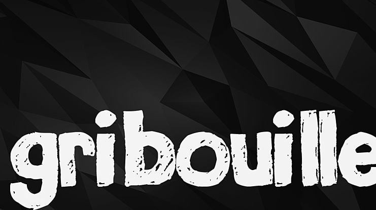 Gribouille Font