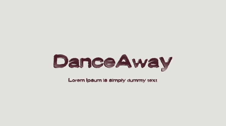 DanceAway Font