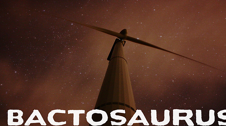 Bactosaurus Font