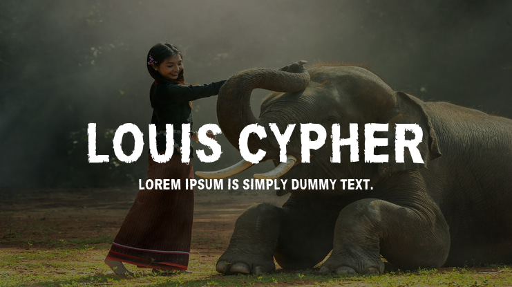 Louis Cypher Font
