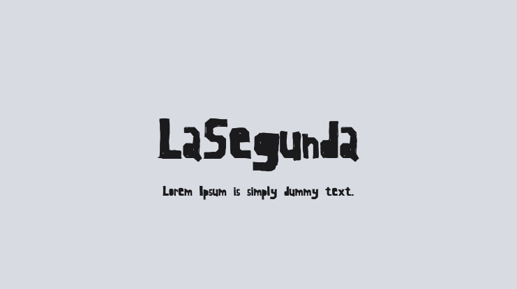 LaSegunda Font