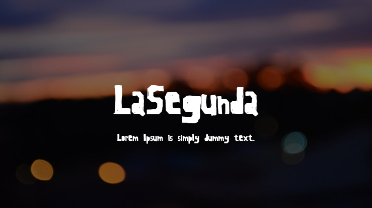 LaSegunda Font