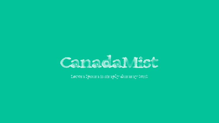CanadaMist Font