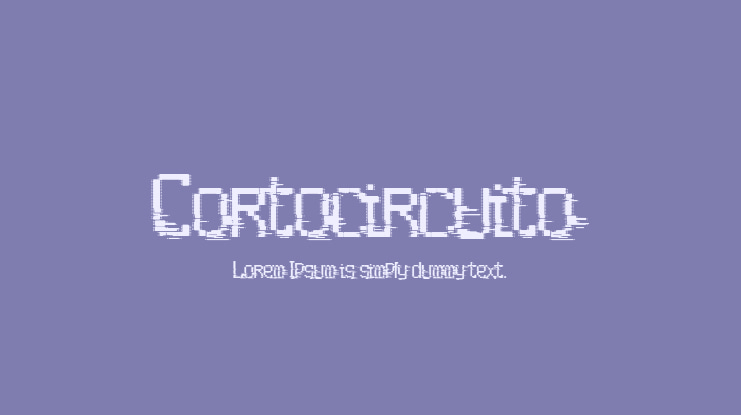 Cortocircuito Font