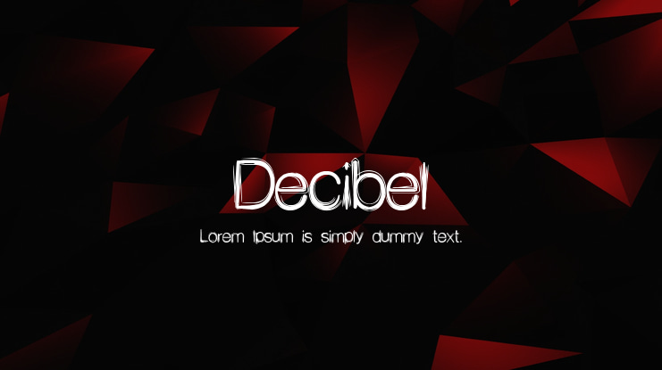 Decibel Font