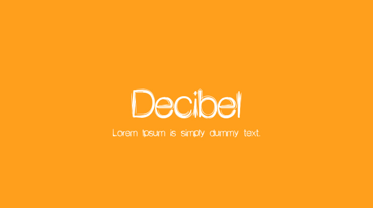 Decibel Font