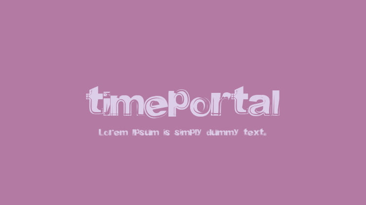 timeportal Font