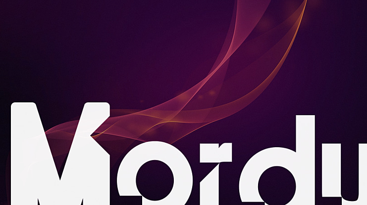 Mordu Font
