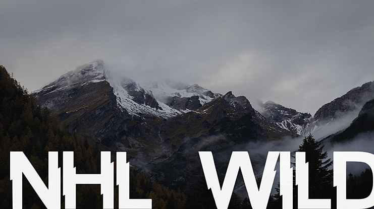 NHL Wild Font