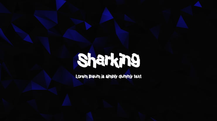 Sharking Font