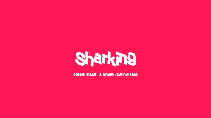 Sharking Font