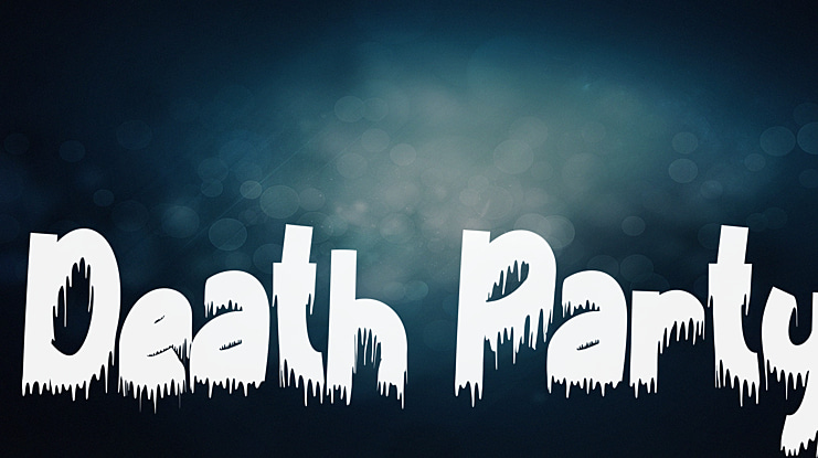 Death Party Font