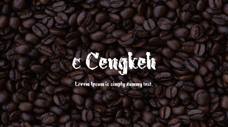 c Cengkeh Font