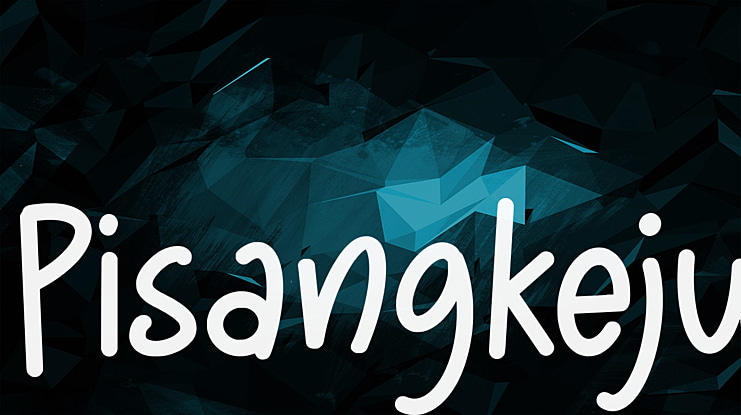 Pisangkeju Font