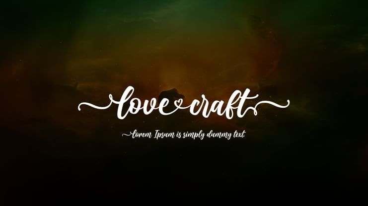 lovecraft Font