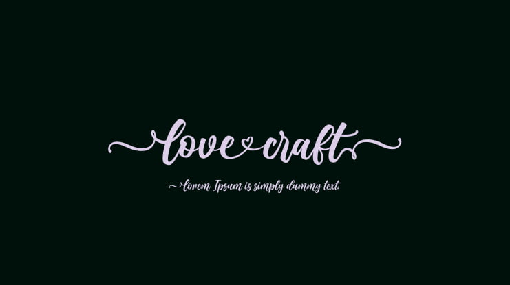 lovecraft Font