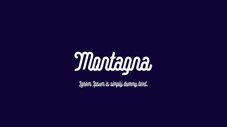 Montagna Font