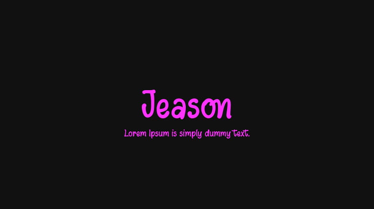 Jeason Font