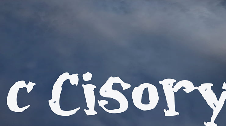 c Cisory Font