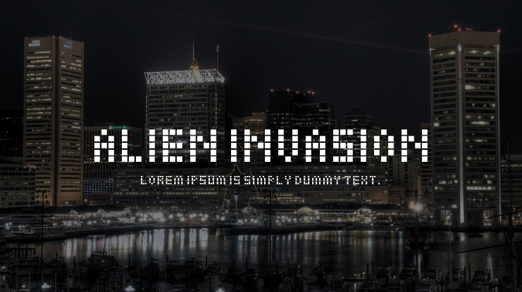 Alien Invasion Font