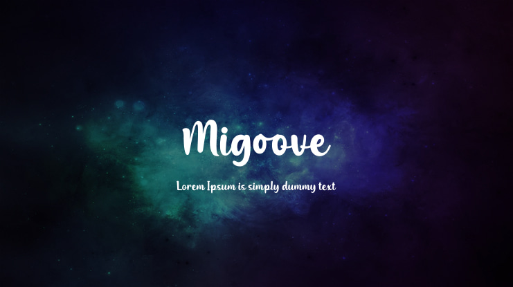Migoove Font