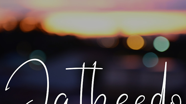 Jatheedo Font