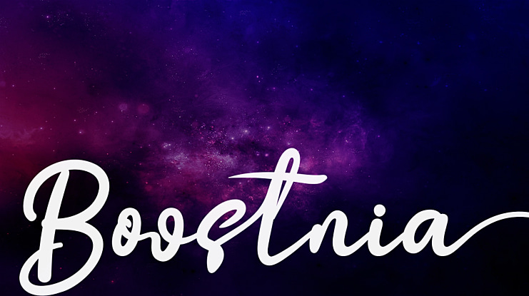 Boostnia Font