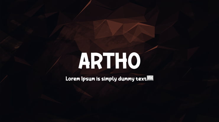 ARTHO Font