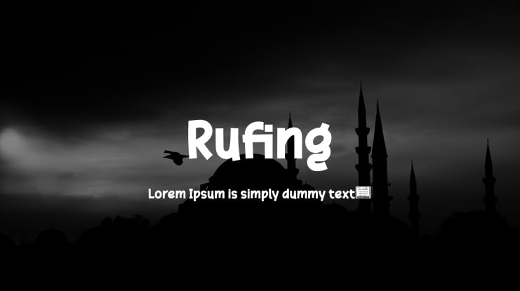 Rufing Font