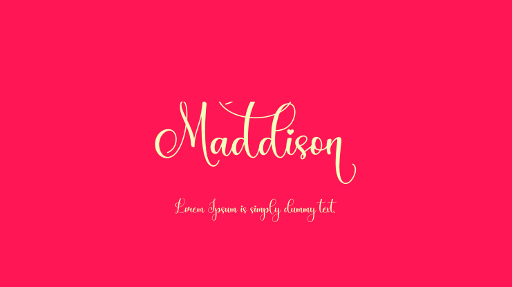 Maddison Font