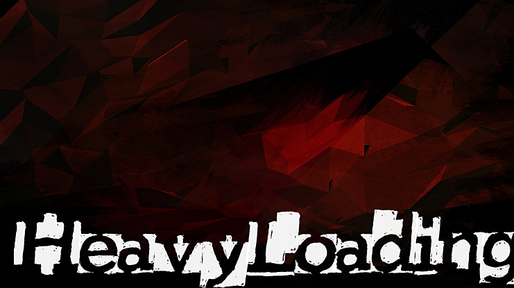 HeavyLoading Font