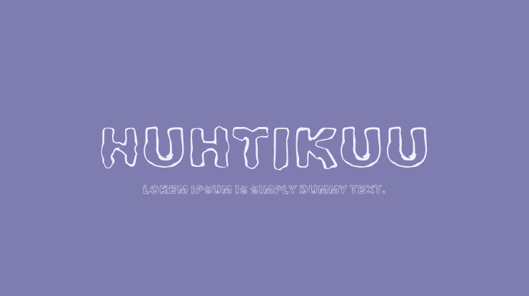 Huhtikuu Font Family