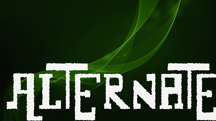 Alternate Font