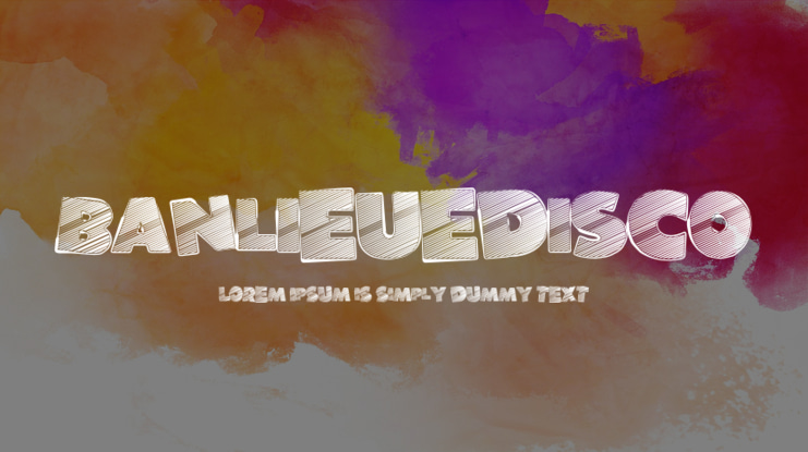BanlieueDisco Font