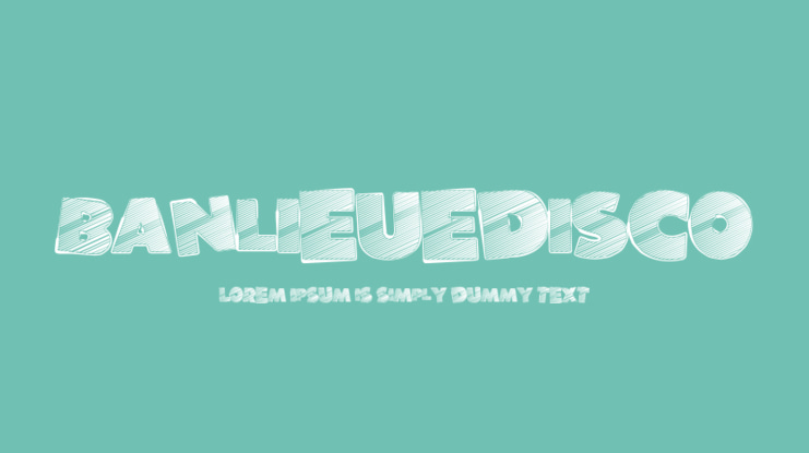 BanlieueDisco Font