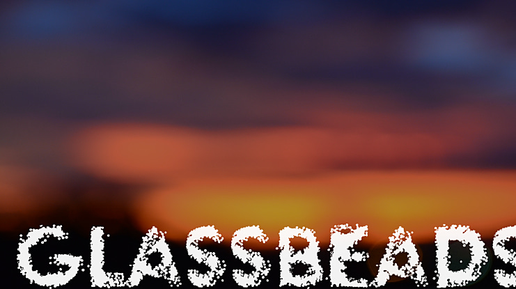 glassbeads Font